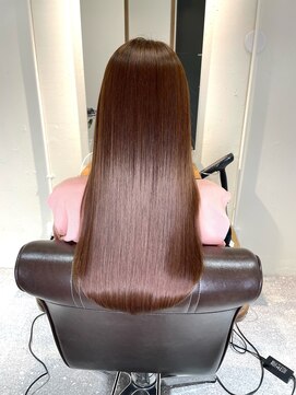 アールサロン 名駅(Rr SALON) ナチュラルブラウン×髪質改善
