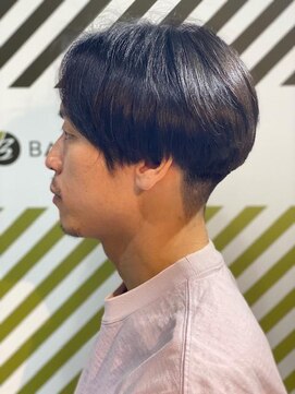 バーバーバー 四谷(BARBER-BAR) 大人の重めマッシュスタイル