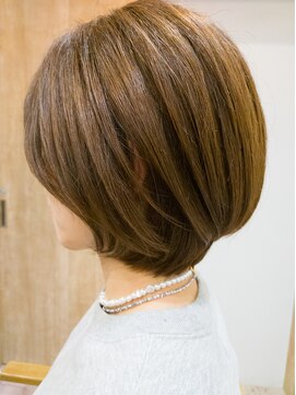 ヘアサロン アンフェール(Hair Salon Amfaire) 大人可愛い20代30代40代丸みショートボブ
