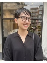 ソラス 緑地公園店(SOLAS) 暗髪ベリーショート