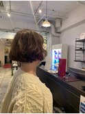 デジタルパーマボブ