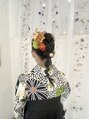 ウミネコ美容室 センター南店(Umineko美容室)&nbsp;ヘアアレンジも好きです。