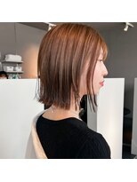 ヘアーエスクールシーユー 枚方T-SITE店(hair S.COEUR×Cu) 切りっぱなしボブ/ヘイリーボブ/大阪枚方