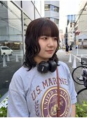 CAF FUKO ウォームブラウン/くるくるパーマ/大阪/心斎橋