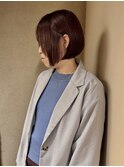 【30～40代必見！】丸みショートボブ