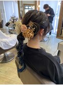 成人式ヘアセット