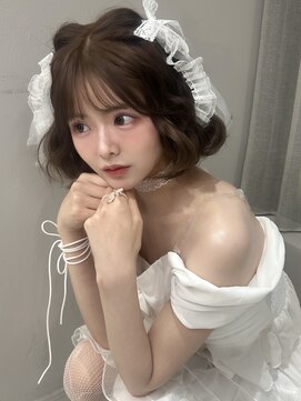 ボタン テンジン(VOTAN tenjin) [votanふうか]チョコレートカラー/顔周りカット/天神韓国ヘア