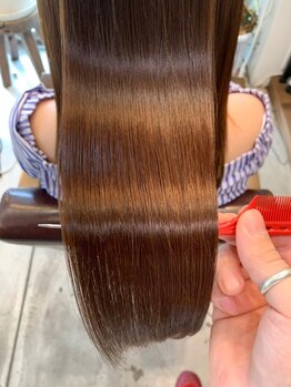 トゥーヘアー(too hair)の写真/【当日予約OK】髪質を見極めた髪質改善をご提案＊周りから褒められるサラサラな艶髪が手に入る！[西葛西]