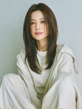 アルトリスト(Altruist Aging×HAIR&SPA) ★ダークアッシュ大人ガーリーボブ着物ミディアムレイヤーカット