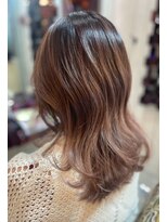 シークレットミラーズ(SECRET MIRRORS)&nbsp;ナチュラルハイライト×ピンクブラウン