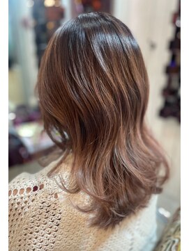 シークレットミラーズ(SECRET MIRRORS) ナチュラルハイライト×ピンクブラウン