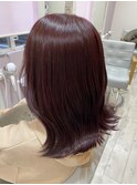 明るめレッドカラー