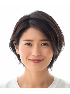 ルシードスタイル アウラ 松戸市五香(LUCIDO STYLE Aura) うる艶サラサラショート【松戸#五香#白髪染め#カラー#髪質改善】