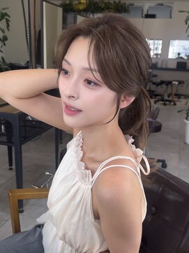 コート 表参道(Cote) 顔周りカット/レイヤーカット/チョコブラウンカラー