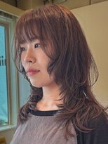 ジーレ(jiire)&nbsp;韓国風ハッシュカットレイヤー