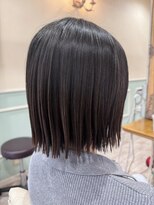 ラボヌールヘアーノーブル 新越谷店(La Bonheur hair noble)&nbsp;切りっぱなしボブ/極上髪質改善【美髪】【イメチェン】
