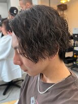 フゥ 宇都宮(FeU)&nbsp;栃木メンズ波巻きスパイラルパーマシャドウパーマツイストパーマ