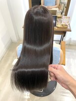 美髪専門サロン バイ マイル(美髪専門サロン by mile)&nbsp;【髪質改善カラー】艶ブラウン