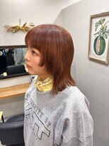 オーセンヘア(AUTHEN.HAIR)&nbsp;オレンジブラウン×レイヤー
