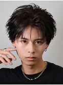 アップバングショート