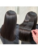 顔型診断カット×パーソナルカラー診断×髪質改善