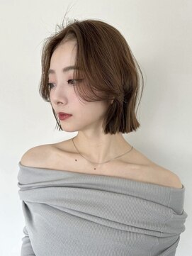 ライズ ネックス ザ サロン 渋谷(LIZE nex the salon) 韓国ボブ［#渋谷駅 #韓国 #髪質改善 #ボブ #レイヤー］