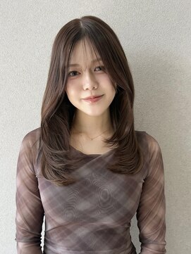 シーク 天神(SEEK) ブラウンカラー/レイヤーカット/韓国ヘア/トリートメント