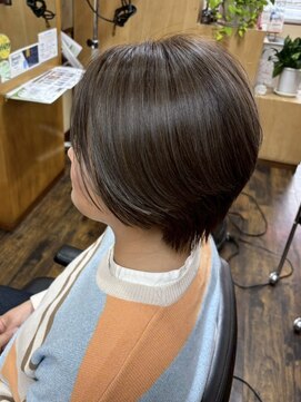 ヘア サロン ハラダ 笠寺店(Harada) ショート/似合わせ/透明感カラー