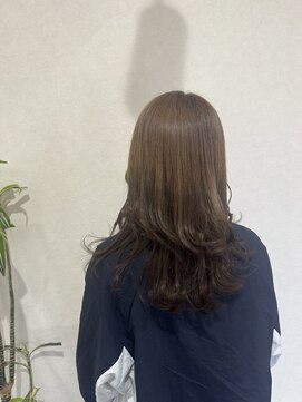 アレッタヘアーサロン(ALETTA HAIR SALON) milk tea × dark brown