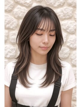 モアナ バイ ヘッドライト 上田店(Moana by HEADLIGHT) Moana【上田】#レイヤーカット#小顔魅せレイヤー#顔周りレイヤー