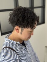 ソルバイジゼル(sol by gisele) 縦落ちセンターパート