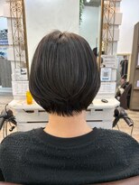 エルズ 大宮店(ailes)&nbsp;大宮/ダークパープル/ナチュラルショート/ミルクブラウン/夏
