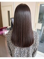 零秒女髪 千里丘店&nbsp;髪質改善で叶える上品な艶ロングスタイル艶髪美髪髪質改善カラー