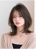 全席完全個室/池袋西口/ミントグレージュ/結べるくびれボブ