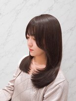 エアー 福岡(AIR)&nbsp;【AIR福岡 西】レイヤーカット/ブラウンカラー/透明感カラー
