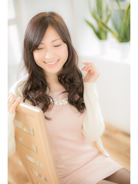 エヌアンドエーコンティ(N&A CONTi) 大人ガーリー×ふんわりウェーブ×マロンベージュ