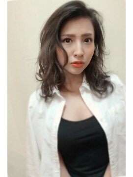 ラウンジ モリオ イケブクロ(Lounge MORIO Ikebukuro) 【morio池袋】大人かきあげセミロング