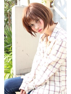 レウナ 外苑前(Reuna) 耳にかけても可愛い☆カジュアルショート