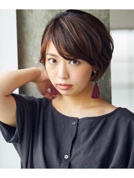 ヘアメイク ブルーム(hairmake bloom) エアリーショートボブ