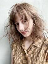 アイティー バイ アルバム 浦和店(IT by ALBUM) ふわふわウェーブ_オリーブカラー_47790