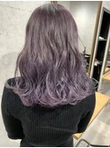 【RAF TOKYO 2nd Rina 】ラベンダーパープル×艶カラー