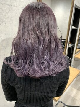 ラフトーキョウセカンド(RAF TOKYO 2nd) 【RAF TOKYO 2nd Rina 】ラベンダーパープル×艶カラー