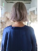 シアーラベンダーボブ