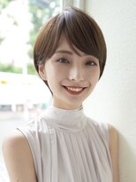 エル 横浜(eL)&nbsp;【eL 横浜】大人フェミニン　小顔　ショートボブ　（大島）