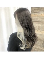 ゴート(GOAT)&nbsp;ホワイトベージュ/インナーカラー/ダブルカラー/ブリーチカラー