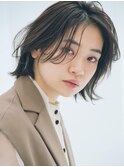 魅力倍増！今っぽ、かき上げレイヤーボブルフ 20代30代【MINX】