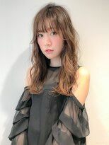 【遠藤】ゆるウェーブシースルーバング韓国風オルチャン20代30代