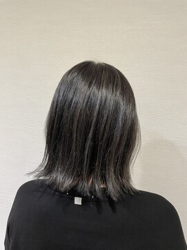 リアン 熊谷本店(Rien) コントラストハイライト×グレージュ