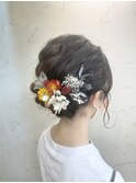 浴衣ヘア