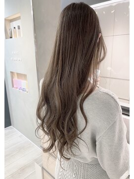 ヘアー ミッション 心斎橋店(hair Mission) 透け感ラベンダーベージュ